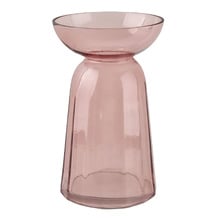 Rose Marguerite Glass Vase